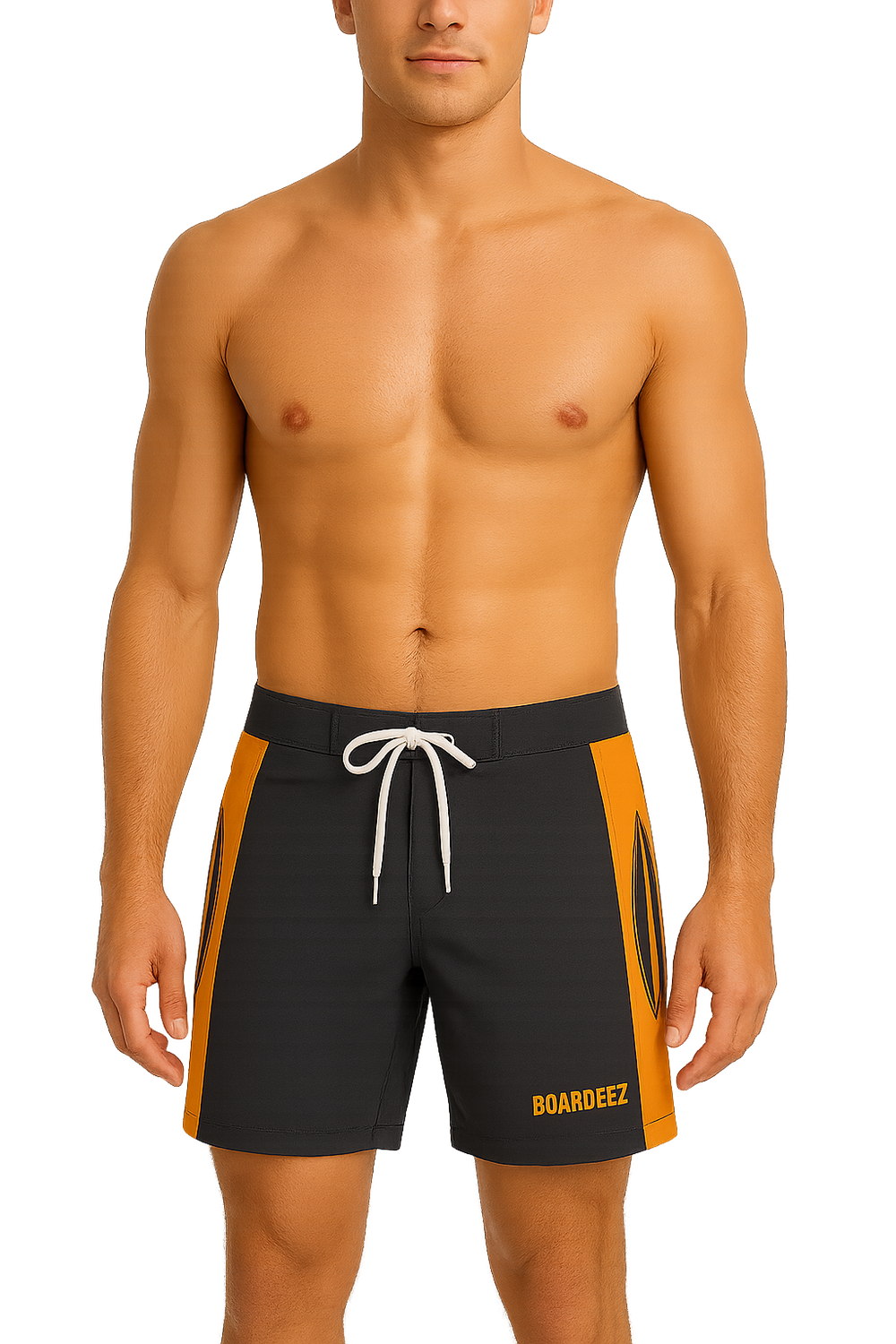 Classic Board Shorts - Sunset Orange